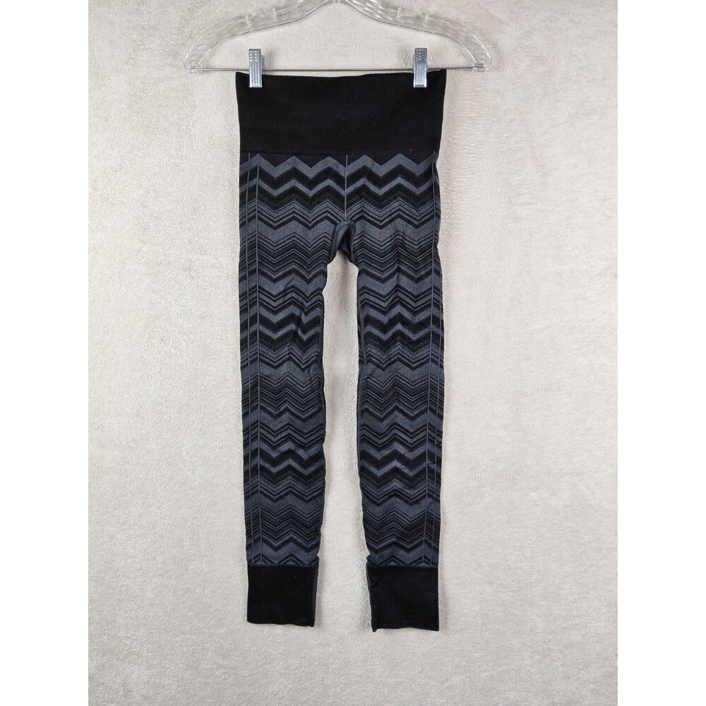 Lululemon Women’s Seamless Athletic Leggings Chevron Size 4